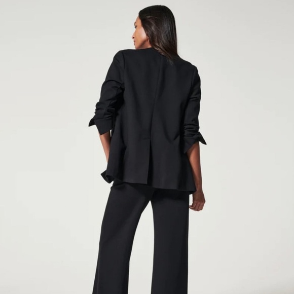 NWT SPANX The Perfect Oversized Blazer - BLACK - Picture 5 of 5